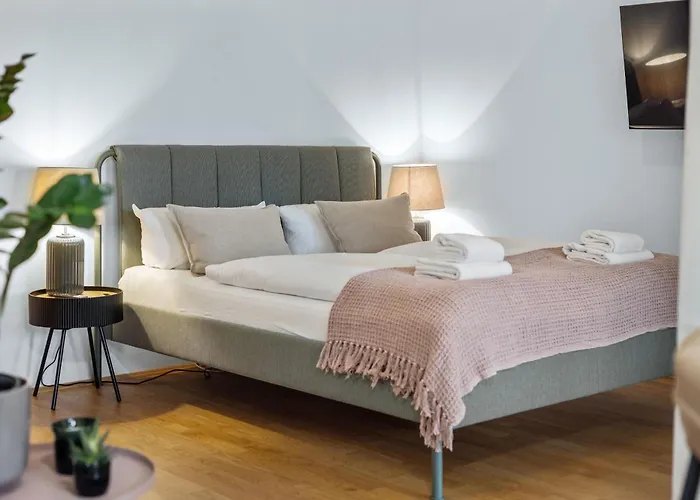 Ma - Cozy 2p - Location - Private Parking Augsburg
